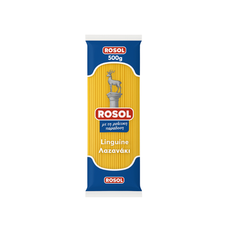 Linguine (Lazanaki) (500g) Rosol von Rosol bei Araxxon  - Hochwertiges griechisches Produkt.   Linguine (Lazanaki) (500g) Rosol από Rosol στο Araxxon  - Αυθεντικό ελληνικό προϊόν.
